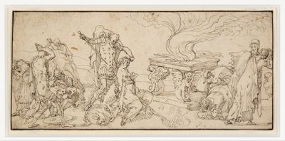 El sacrificio de Ifigenia de Pieter Aertsen